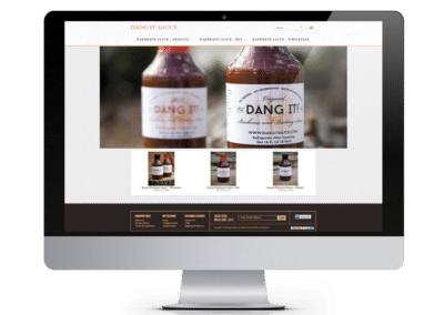Dang It Barbecue Sauce – eCommerce Store